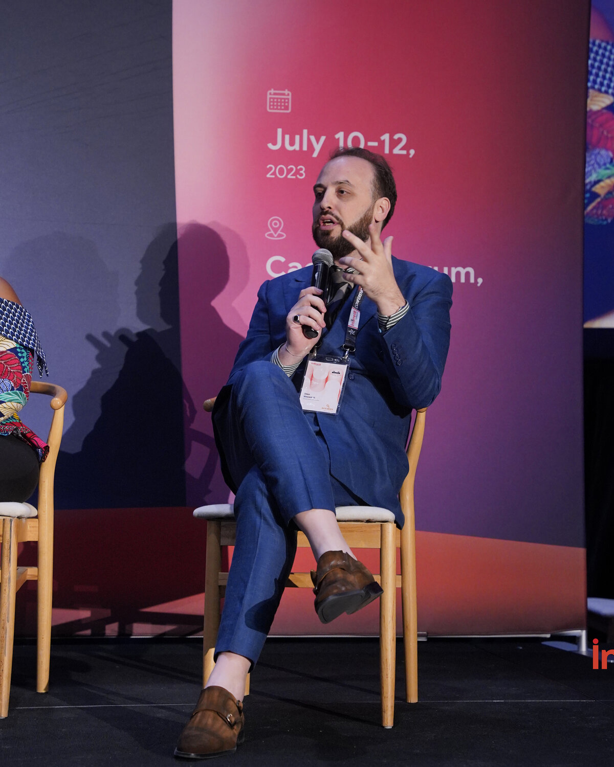 Dr. Vincent W. Allen, DPS — Founder & CEO, VAAV Industries — speaking on a panel at the Internet 2.0 Conference, July 2023